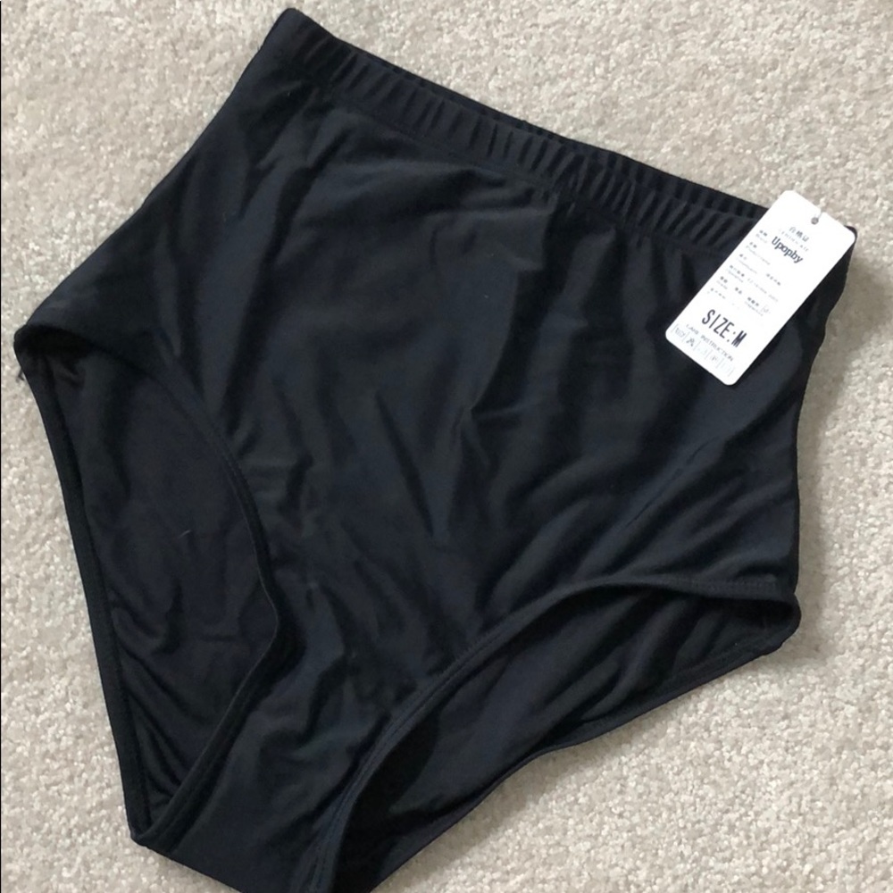 High waisted tummy control bikini bottom
